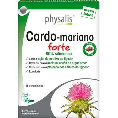 Physalis Cardo Mariano Forte - Apoio ao Fígado & Desintoxicação Physalis Cardo Mariano Forte - Apoio ao Fígado & Desintoxicação