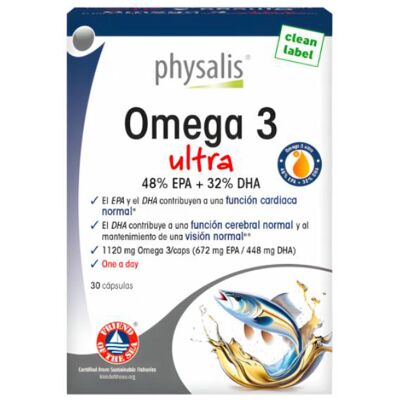 Physalis Ómega 3 Ultra 30 cápsulas Physalis Ómega 3 Ultra 30 cápsulas