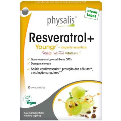 Physalis Resveratrol+ 30 comprimidos Physalis Resveratrol+ 30 comprimidos