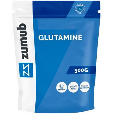 Zumub Glutamina em Pó 500g Zumub Glutamina em Pó 500g