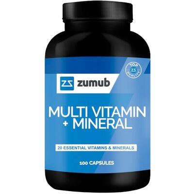 Zumub Multivitaminas + Minerais 100 cápsulas Zumub Multivitaminas + Minerais 100 cápsulas