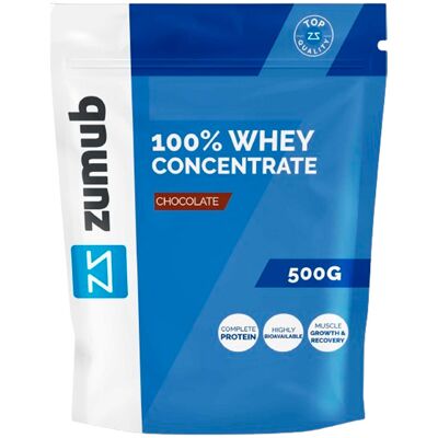 Zumub 100% Whey Concentrate Chocolate 500g Zumub 100% Whey Concentrate Chocolate 500g