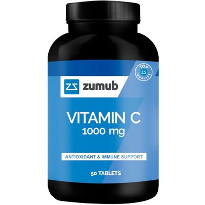 Zumub Vitamina C 1000mg 50 comprimidos Zumub Vitamina C 1000mg 50 comprimidos