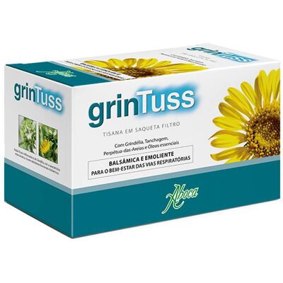 Chá de ervas Grintuss da Aboca - Alívio da tosse Chá de ervas Grintuss da Aboca - Alívio da tosse