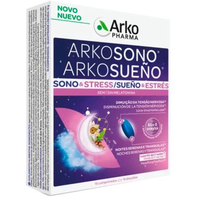 Arkopharma Arkosono Sono & Stress 15 comprimidos Arkopharma Arkosono Sono & Stress 15 comprimidos