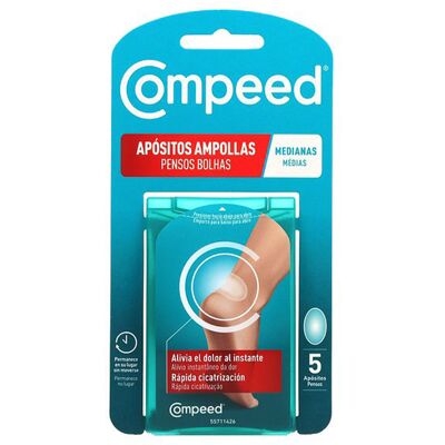 Compeed Bolhas Tamanho Médio 5 pensos Compeed Bolhas Tamanho Médio 5 pensos