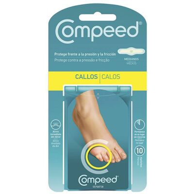 Compeed Calos Tamanho Médio 10 pensos Compeed Calos Tamanho Médio 10 pensos
