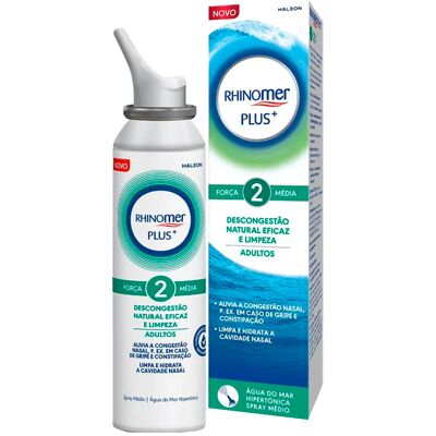 Rhinomer Plus Spray Nasal - Força 2 - 125ml Rhinomer Plus Spray Nasal - Força 2 - 125ml