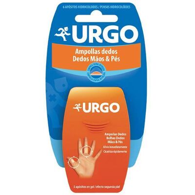 Urgo Curativos para Bolhas Dedos 6 U - Proteção contra bolhas Urgo Curativos para Bolhas Dedos 6 U - Proteção contra bolhas