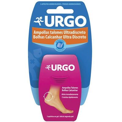 Urgo Bolhas no calcanhar Ultra Discreto - Curativos Urgo Bolhas no calcanhar Ultra Discreto - Curativos