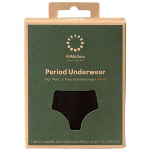 AllMatters Cueca Menstrual Cintura Alta para Fluxo Abundante Size XXXL AllMatters Cueca Menstrual Cintura Alta para Fluxo Abundante Size XXXL