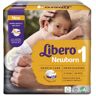 Libero Newborn T1 Fraldas 24 unidades