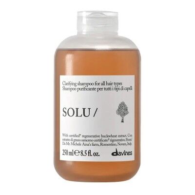 Davines Solu Shampoo Limpeza Profunda 250ml Davines Solu Shampoo Limpeza Profunda 250ml