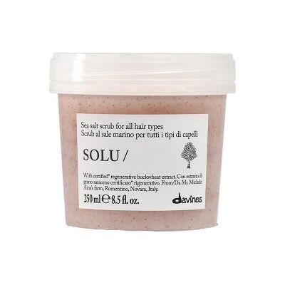Davines Solu Esfoliante de Limpeza com Sal Marinho 250ml Davines Solu Esfoliante de Limpeza com Sal Marinho 250ml