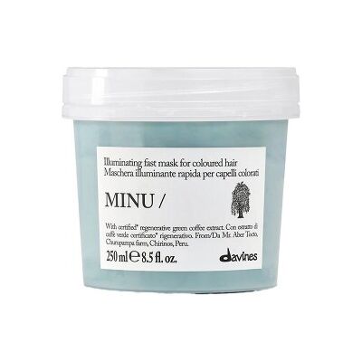 Davines Minu Máscara Capilar Proteção de Cor 250ml Davines Minu Máscara Capilar Proteção de Cor 250ml