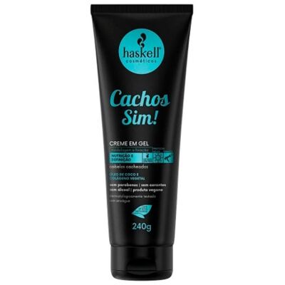 Haskell Cachos Sim Creme em Gel 240g Haskell Cachos Sim Creme em Gel 240g
