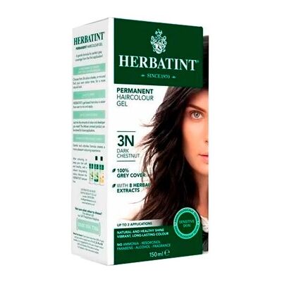 Herbatint Coloração Permanente N3 Castanho Escuro 150ml Herbatint Coloração Permanente N3 Castanho Escuro 150ml