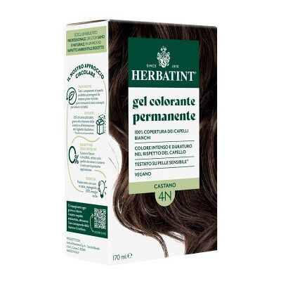 Herbatint Coloração Permanente N4 Castanho 170ml Herbatint Coloração Permanente N4 Castanho 170ml