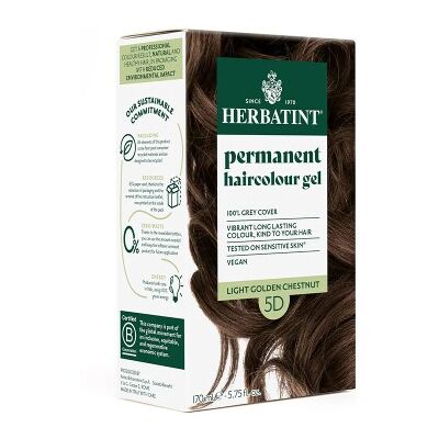 Herbatint Coloração Permanente D5 Castanho Claro Dourado 150ml Herbatint Coloração Permanente D5 Castanho Claro Dourado 150ml