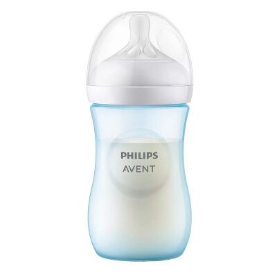 Philips Avent Natural Response Biberão Azul 260ml Philips Avent Natural Response Biberão Azul 260ml