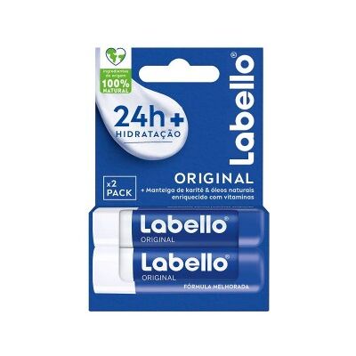 Labello Original Cuidado Labial 2 unidades Labello Original Cuidado Labial 2 unidades