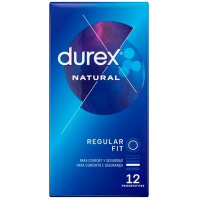 Durex Natural Plus 12 Preservativos Durex Natural Plus 12 Preservativos