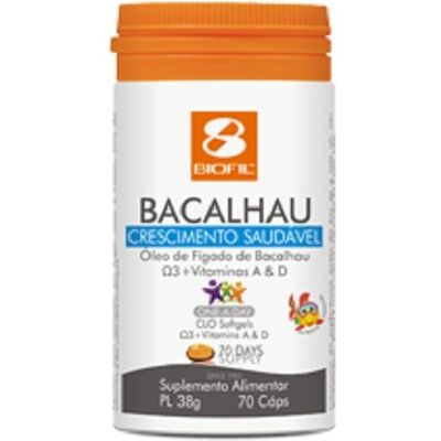 Biofil Kids Bacalhau 70 cápsulas Biofil Kids Bacalhau 70 cápsulas