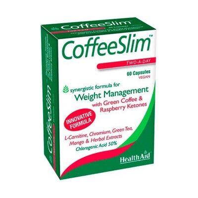 Cápsulas CoffeeSlim da Health Aid - Suplemento Dietético Cápsulas CoffeeSlim da Health Aid - Suplemento Dietético