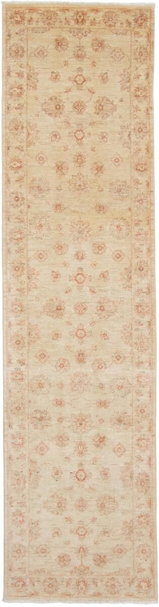 Nain Trading Tapete Ziegler Farahan 301x78 Corredor Beige/Pink (Paquistão, Lã, Mão-atada)