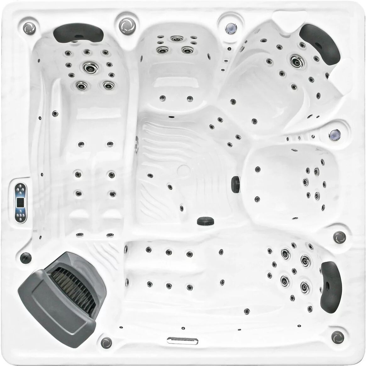 Spatec Jacuzzi Spa de exterior - SPAtec 850B branco