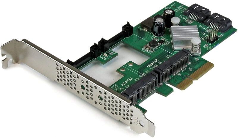 Startech pexmsata3422 placa pcie para 4 portas sata iii