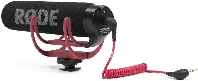 Rode videomic go micrófono para cámara