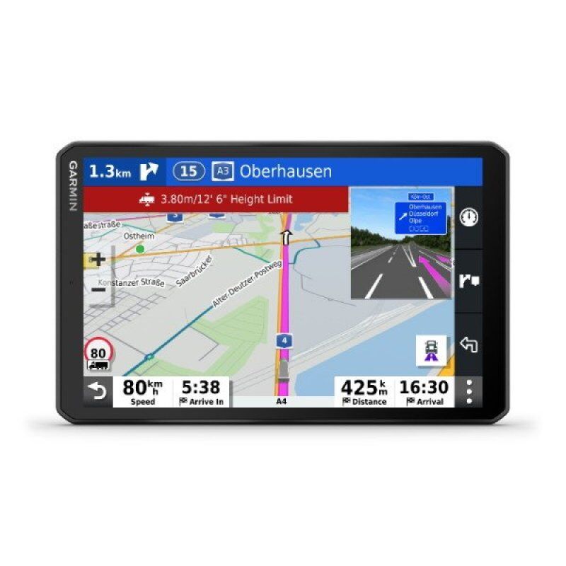 Garmin dezl lgv700 mt-s 7" navegador gps para camiões mapas da europa e tráfego