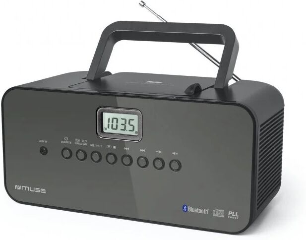 Muse m-22 br rádio cd bluetooth preto