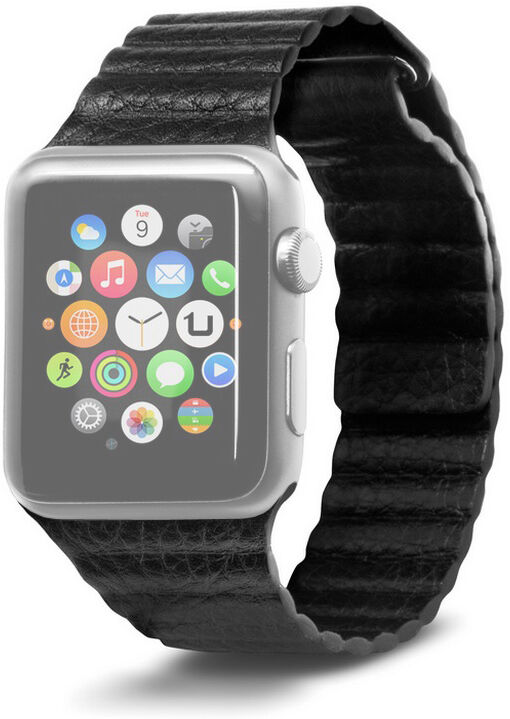 Unotec correa cuero segment 38mm para apple watch