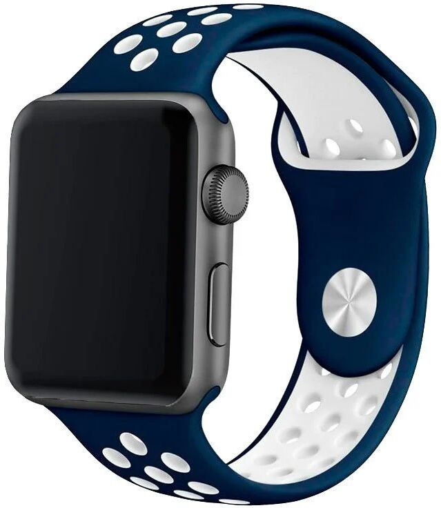 Cool correa sport azul para apple watch 38/40mm series 1/2/3/4/5/6/se