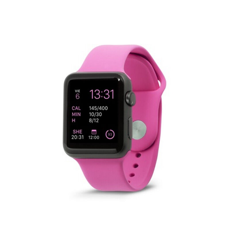 Unotec bracelete sport para apple watch 38/40mm rosa