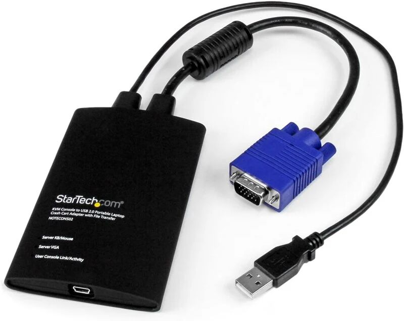 Startech notecons02 switch kvm de portas vga e usb