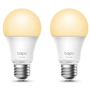 Tp-link tapo l510e lâmpada smart wi-fi regulável pack 2 unidades