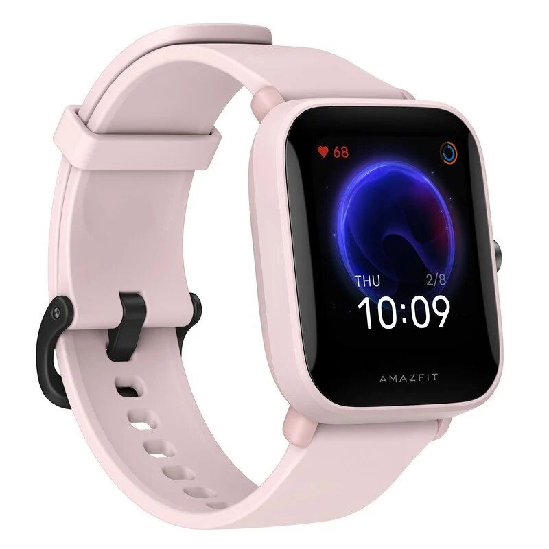 Amazfit bip u smartwatch rosa