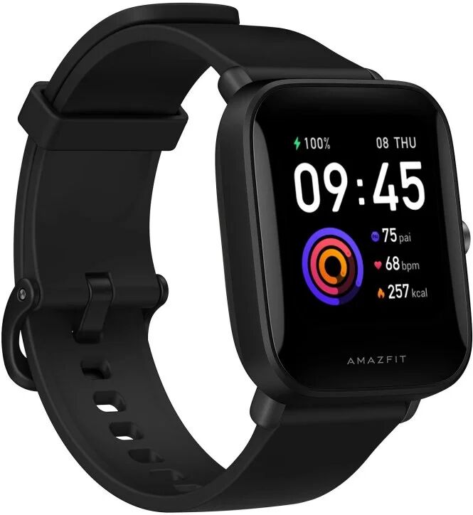 Amazfit bip u pro smartwatch preto