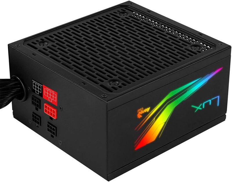 Aerocool lux rgb 850m 850w 80 plus bronze semi modular