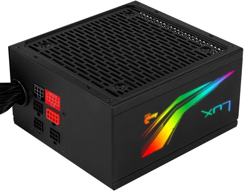 Aerocool luxrgb1000m 1000w 80 plus gold semi modular