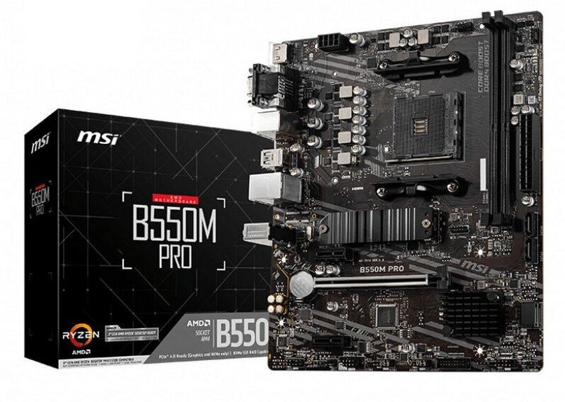 MSI b550m pro