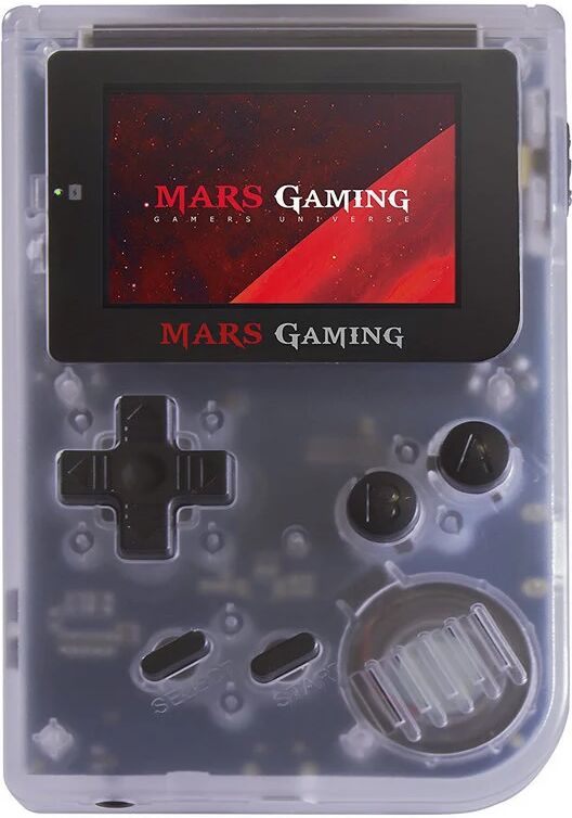 mars-gaming Mars gaming mrb 2" consola portátil retro transparente