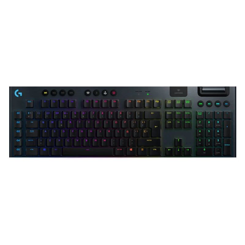 Logitech g915 teclado mecánico gaming sem fios rgb gl táctil