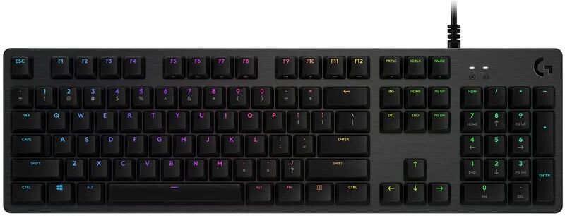 Logitech g512 carbon teclado mecânico gaming rgb gx brown