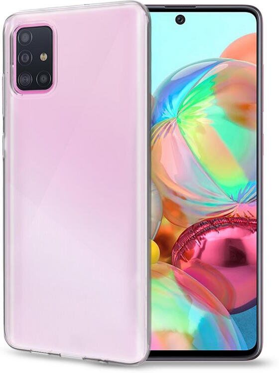 Celly gelskin funda silicona transparente para samsung galaxy a71