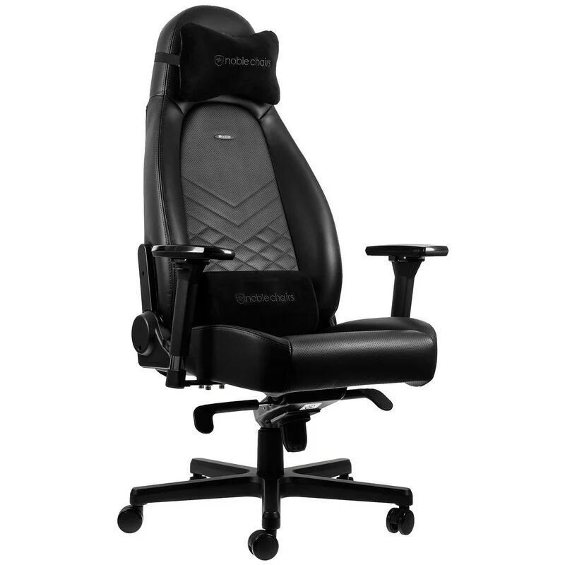 Noblechairs icon cadeira acolchoada preta