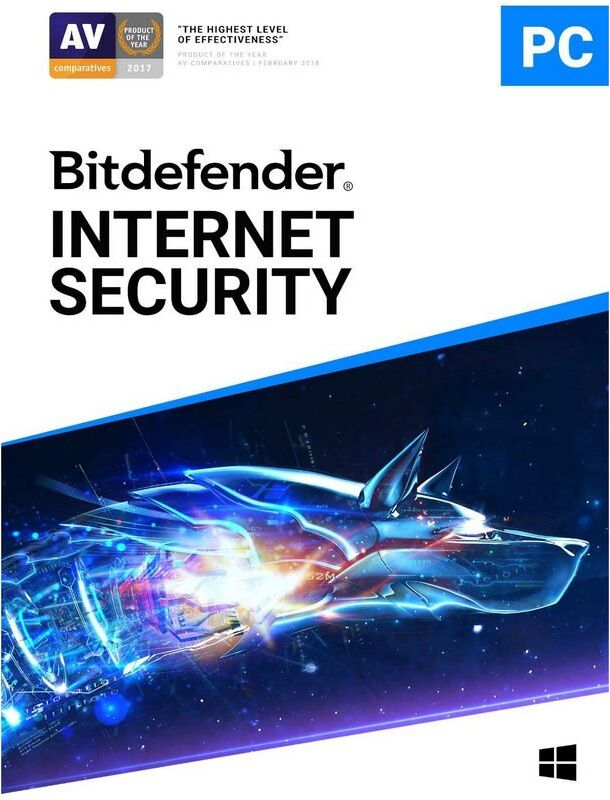 Bitdefender internet security 3 dispositivos 1 ano licença digital